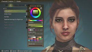 Monster Hunter Wilds - Full Female Character Customization