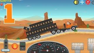 TRUCKER REAL WHEELS SIMULATOR GAMEPLAY AND WALKTHROUGH  (ANDROID, IOS) - FIRST LOOK!