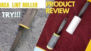 HOW TO USE IKEA BASTIS LINT ROLLER || HOW TO REFILL IKEA BASTIS  LINTROLLER #ytsearch#ikea#trending