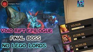 Watcher Of Realms| Void Rift Epilogue Battle 6 With SuN WuKonG | F2P Day 533