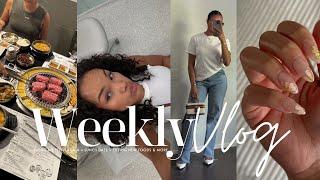 weekly vlog! fixing my teeth AGAIN + trying new foods + lunch date & more! allyiahsface vlogs