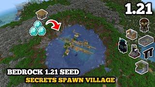 [Bedrock Seed] Minecraft 1.21 Seed - Secrets Spawn Village  - Part8