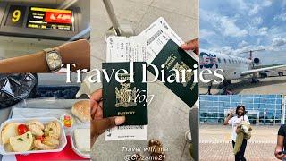 TRAVEL VLOG || ️Flying from Maputo Mozambique to Lusaka Zambia || travel with me.