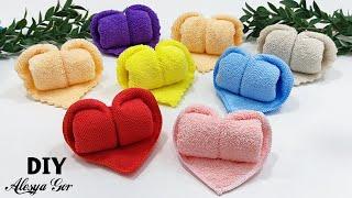 Happy valentine day ️ Valentine's Day Towel Heart ️ Сердце из полотенца ко Дню Святого Валентина