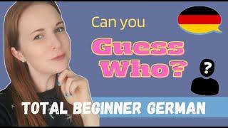 Can You Guess the Fictional Character? // Play Games and Learn German│Total Beginner German