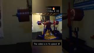 Joe Kovacs  Squating 320kgs X 10 !!