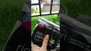 Godrej New expert rich creme hair colour with demo | Godrej hair colour #shorts