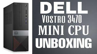 Dell Vostro 3470 mini cpu unboxing | Dell mini cpu  | Windows 10