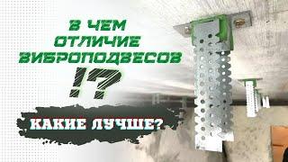 Шумоизоляция потолка в квартире. КАКИЕ ВИБРОПОДВЕСЫ ЛУЧШЕ?!