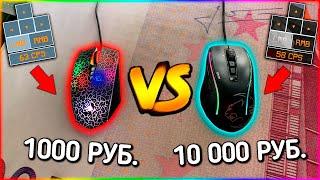 МЫШКА ЗА 1000 vs ЗА 10000 РУБЛЕЙ! Bloody vs ROCCAT | Какая Лучше?