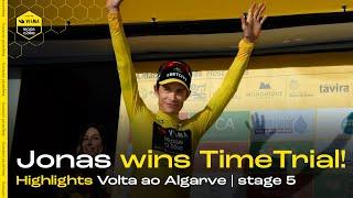 Vingegaard and Van Aert dominate in Algarve Time Trial! - HIGHLIGHTS Volta ao Algarve