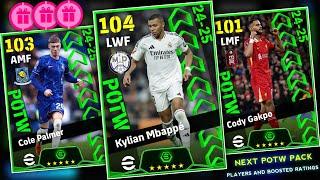 Upcoming Thursday New Potw National Dec 5 '24 In eFootball 2025 Mobile | Players & Boosted Ratings