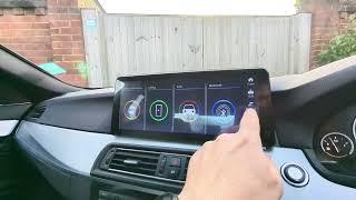 Roadtop Linux wireless carplay Android auto 12.3inch screen demonstration