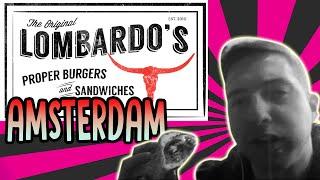 Lombardo's burgers and sandwiches Amsterdam, Philly cheese steak fast food review Netherlands