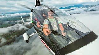 Awesome Gyrocopter Flight (No Commentary, No Music)