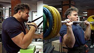 SCHOOLBOY ARM WRESTLING TRAINING 2024 PUSH DAY