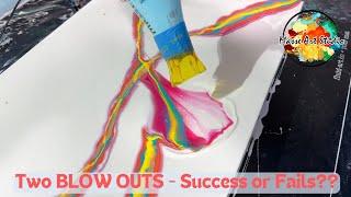 Blow Out Tutorial for beginners including recipe and what not to do Kanella Ciraco Art # 372
