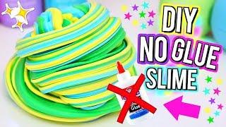 DIY Fluffy Slime WITHOUT GLUE! How To Make The BEST SLIME with NO GLUE!