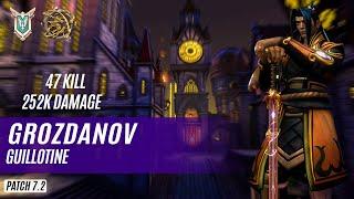 47 KILL 252K DAMAGE grozdanöv ZHIN PALADINS COMPETITIVE (MASTER) GUILLOTINE