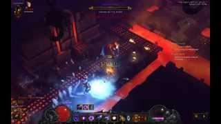 Diablo 3 level 70 wizard Gameplay 1.3 million dps patch 2.0.2  HD