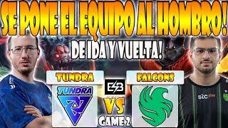 TUNDRA VS FALCONS BO3[GAME 2]ATF, SKITER, MALR1NE VS 33, NIGHTFALL-DREAMLEAGUE SEASON 2024-DOTA -ESB