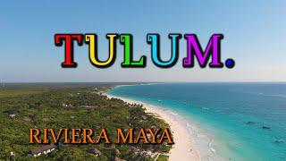  TULUM, playa  || ZONA arqueológica y CENOTE cristal (PUEBLO MAGICO).