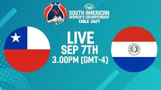 Chile v Paraguay | Full Basketball Game | FIBA South American Women's Championship 2024