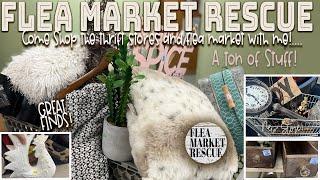 COME SHOPPING WITH ME FOR THRIFT STORE AND FLEA MARKET FINDS! (2024)