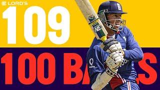 'In The Form Of His Life' ‍ | Trescothick Smashes 109 runs In 100 Balls | England v India 2002