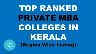 Top Ranked Private MBA Colleges in Kerala