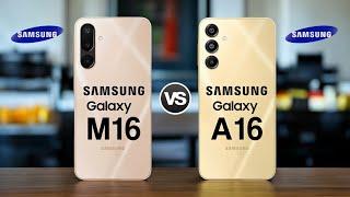 Samsung Galaxy M16 5G Vs Samsung Galaxy A16 5G