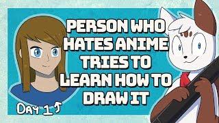 Teaching Myself How To Draw Anime in 3 Days!