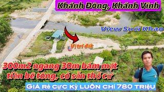 Đất view Suối Khao quá đẹp tại Khánh Đông giá chỉ 780tr|Đất rẻ Khánh Vĩnh|Nhà đất Khánh Vĩnh