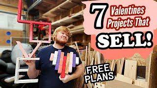 Irresistible Valentines woodworking projects! Make Money Woodworking.