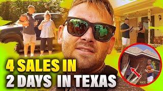 4 SALES IN 2 DAYS SELLING SOLAR IN TEXAS