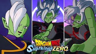 Zamasu ALL FORMS Showcase - Dragon Ball Sparking Zero (Exclusive Gameplay)