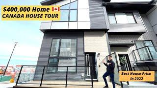 Canadian Houses| Inside a $400,000 Modern Townhouse| Life In Canada| Houses in Edmonton Alberta