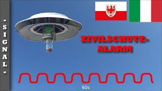 Sirenensignal "Zivilschutzalarm" (Italien - Südtirol) | FS8