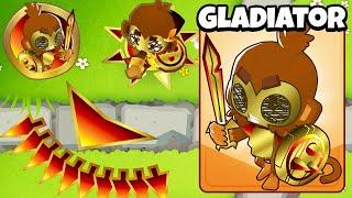 The Gladiator Monkey in BTD 6!