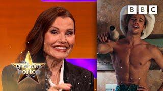 Geena Davis reveals why Brad Pitt was cast in Thelma & Louise  | The Graham Norton Show - BBC