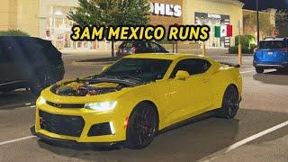 3AM MEXICO RUNS IN MY MANUAL CAMARO ZL1.. *no lift-shifting*