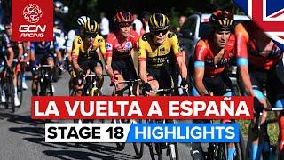 Teamwork Makes The Dream Work! | Vuelta A España 2023 Highlights - Stage 18