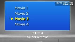 How to Rent Movies on TFC IPTV