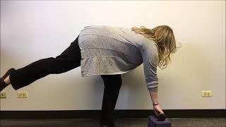 Single Leg Russian Dead-Lift with Row