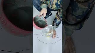只要思想不滑坡，办法总比困难多！#贴砖技巧 #施工现场实拍 #瓷砖空鼓修复 #装修知识 #贴砖