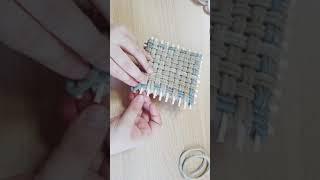 양말목 티매트 만들기 #howtomake #양말목공예 #양말목