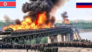 4 MINUTES AGO! North Korean Reinforcement Elite Convoy Stopped and Burned by Ukrainian Forces