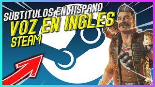 Como poner Apex Legends en INGLES desde STEAM con subtitulos en ESPAÑOL