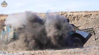 Testing BRDM-2's Durability: Pistols, Grenades, and Rifles vs. Light Armored Vehicle [360p]