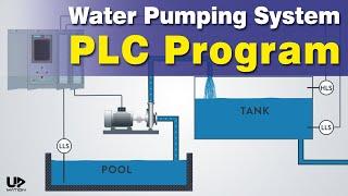 Siemens PLC Training: How to Write PLC Ladder Program | PLC Program for Water Tank Level Control